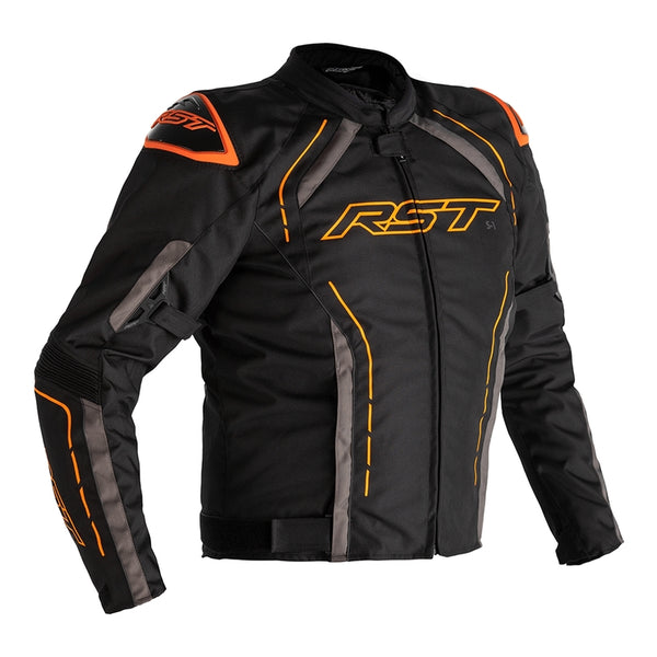 RST S-1 Jacket Textile Black/Gray/Orange Size 3xL 10259org-50