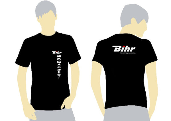 Bihr T -Shirt Black 2019 - Tamanho Matomic150m