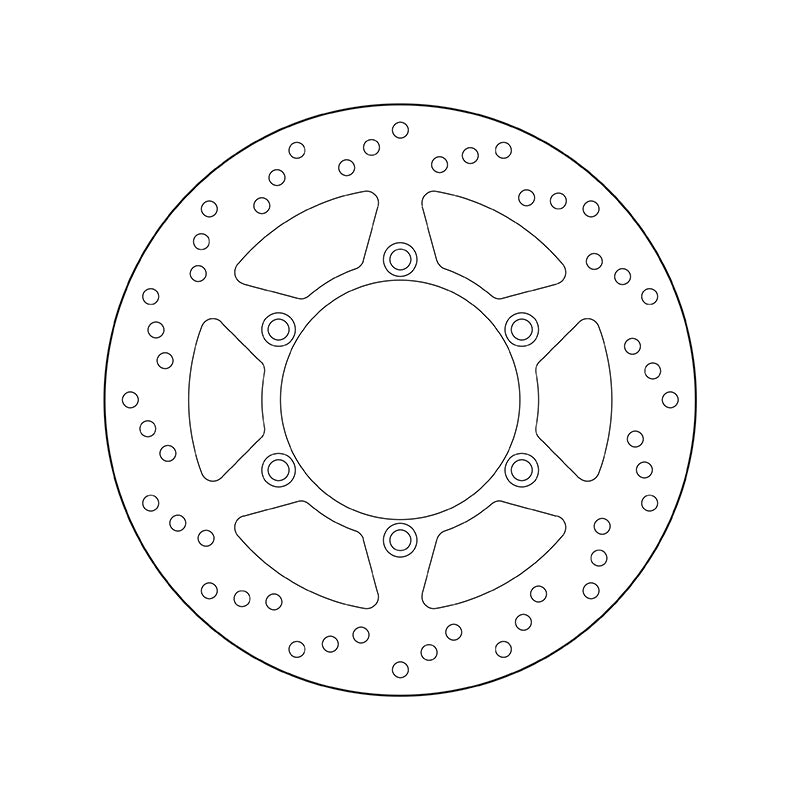 BREMBO Serie Oro Round Fixed Brake Disc 68B407D5