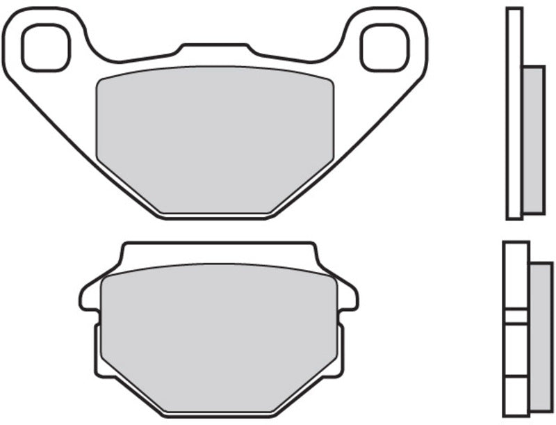 BREMBO Scooter Carbon Ceramic Brake pads - 07014 07014