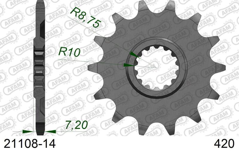 AFAM STEIL PADRÃO FRONTO Sprock 21108420