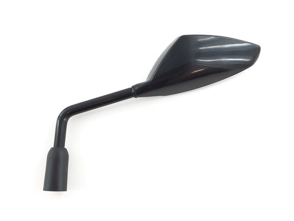 V peças espelho esquerdo com adaptador universal - preto (1pc) pt12922