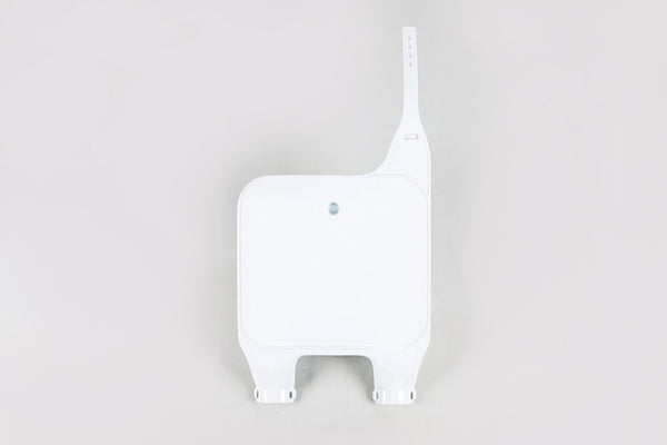 Placa de número frontal OVNI WHITE HONDA CR125R/250R/500R HO02617#041