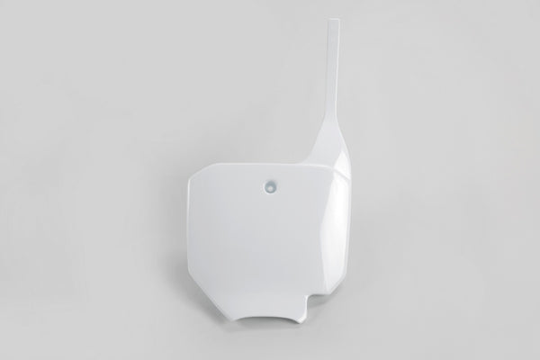 Placa de número frontal da OVNI WHITE HONDA CR80/CR85 HO03624#041