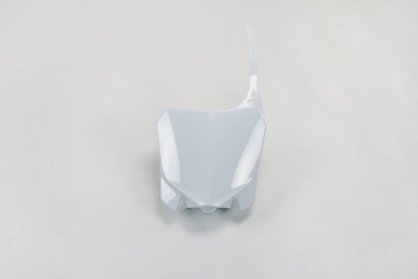 Placa de número frontal da OVNI WHITE HONDA CRF450R/RX HO04656#041