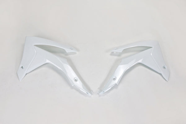 O Radiator Capas OVNIs White Honda CRF250R/450R HO04657#041