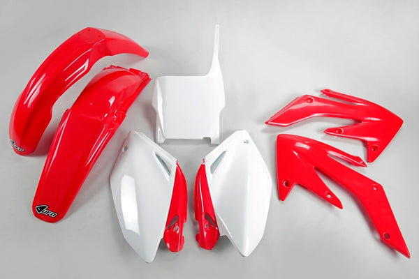 Kit de plástico OV UFO cor vermelho/branco Honda CRF250R HOKIT104@999