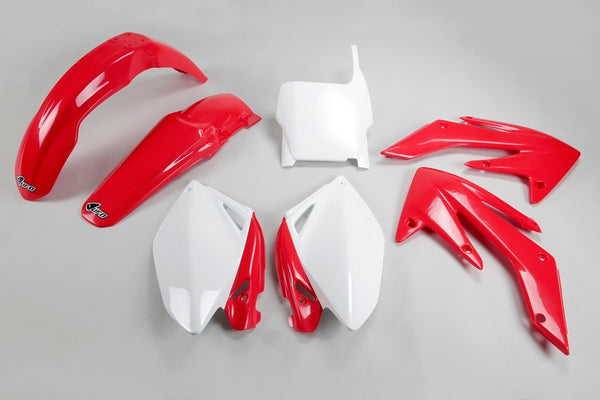 Kit de plástico OVNI OEM cor vermelha/branca Honda CRF250R HOKIT105@999