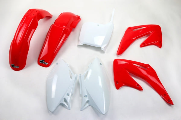 Kit de plástico OV UFO cor vermelho/branco Honda CRF250R/450R HOKIT106@999