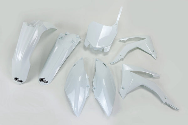 Kit de plástico UFO WHITE HONDA CRF250R/CRF450R HOKIT116@041