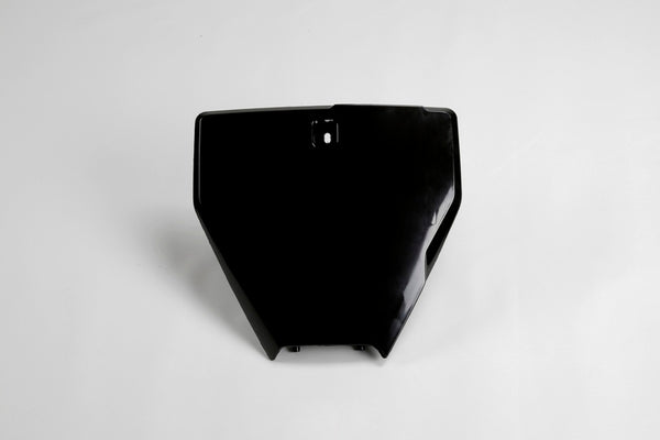 Placa de número frontal de UFO Black Husqvarna FC HU03367#001