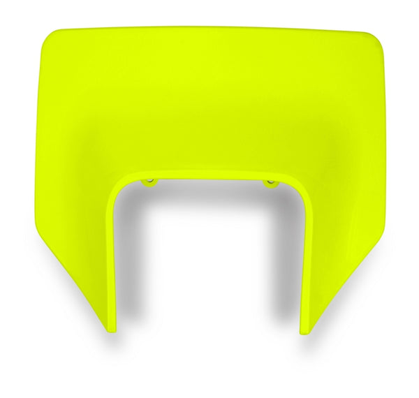 Placa frontal de UFO Husqvarna neon amarelo husqvarna hu03387#dflu