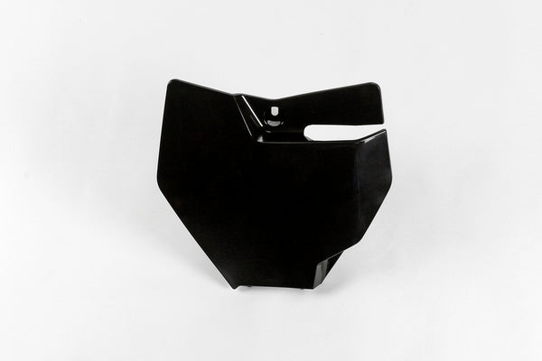 Placa de número frontal de UFO preto ktm sx85 kt04087#001