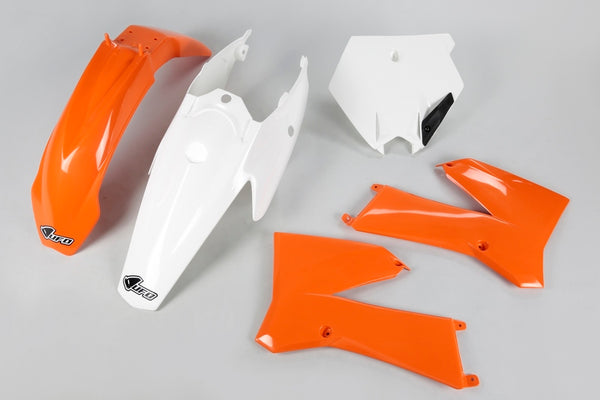 Kit de plástico OVNI OEM COR ORANGE/BLANC KTM SX85 KTKIT508@999