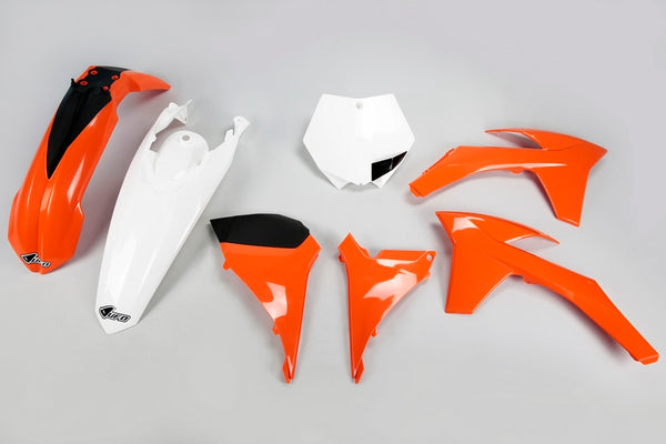 Kit de plástico OVNI da cor laranja/blanc ktm ktkit510@999