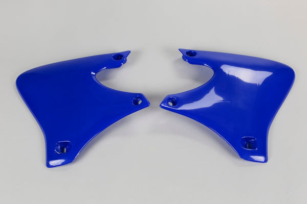 O Radiator Caps OVNIs reflexo azul yamaha yz250f/wr250f ya03832#089