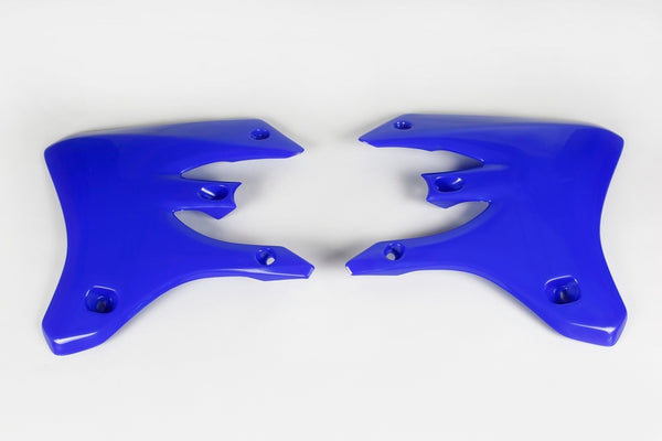 O Radiador OVNI cobre o reflexo azul yamaha WR250F/450F YA03867#089