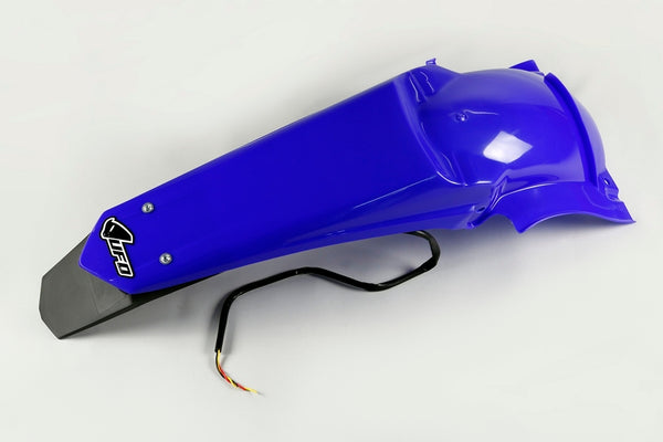 O UFO FENER FENDER E PLACA DE LIGUE /W LUZ REFLEX Blue Yamaha WR450F /250F YA03889#089
