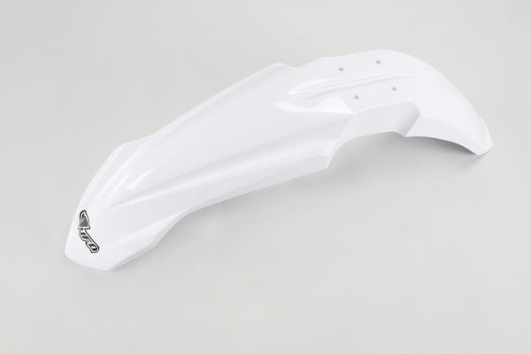 UFO Front Fender White Yamaha YZ125/250 YA04833#046