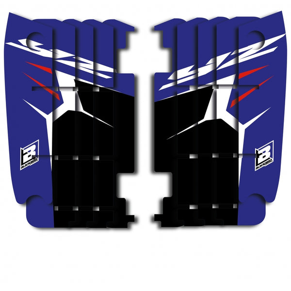 Blackbird Dream Graphic 4 Radiator Louver's Decalkit - Yamaha yzf - A202N