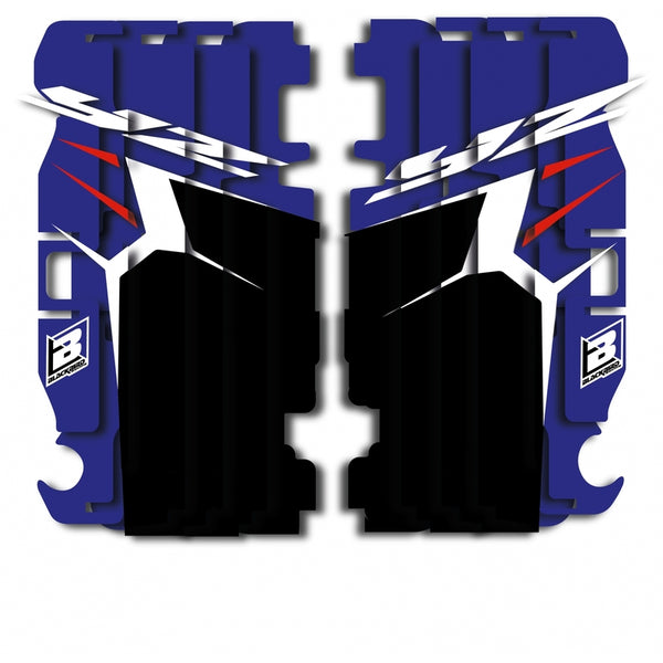 Blackbird Dream Graphic 4 Radiator Louver's Decalkit - Yamaha yzf - A203N