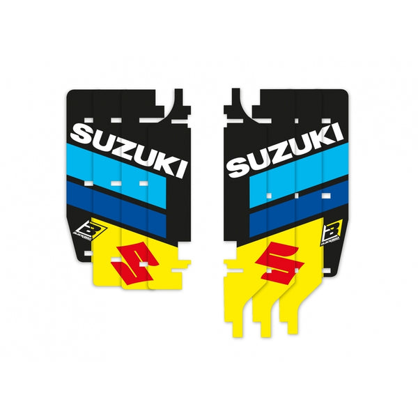 Réplica Blackbird Kevin Strijbos 2020 Radiator Louvers Kit Gráfico Suzuki A302R8