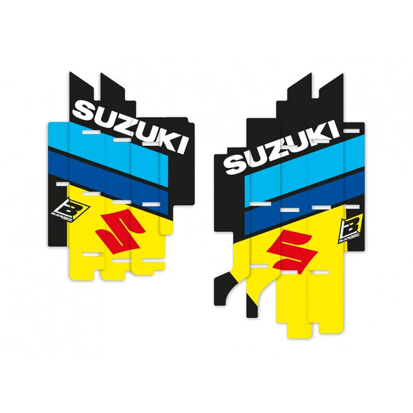 Réplica Blackbird Kevin Strijbos 2020 Radiator Louvers Kit Gráfico Suzuki A305R8