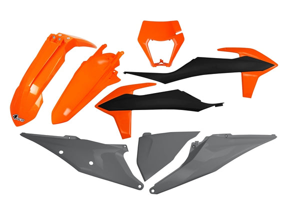 UFO Plastic Kit Oem Color (2021) KTM EXC/EXC-F KTKIT527@999x