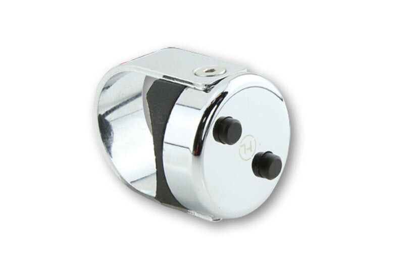 Highsider CNC Push Button Classic, Chrome, 7/8 e 1 "MUSO 240-073