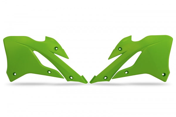 Capas de radiador OVNI - Kawasaki verde KX85 KA04758#026