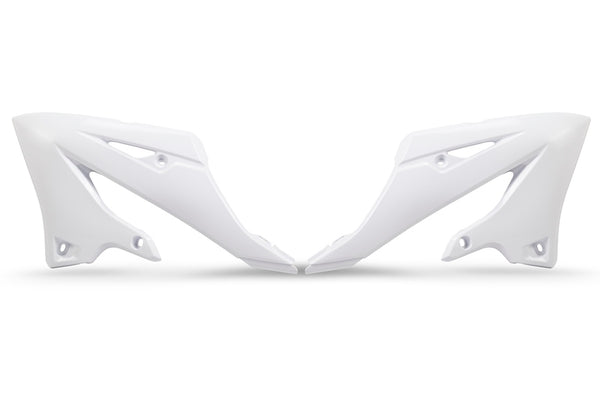 Capas de radiador OVNI - Yamaha White YZ125/250 YA04876#046