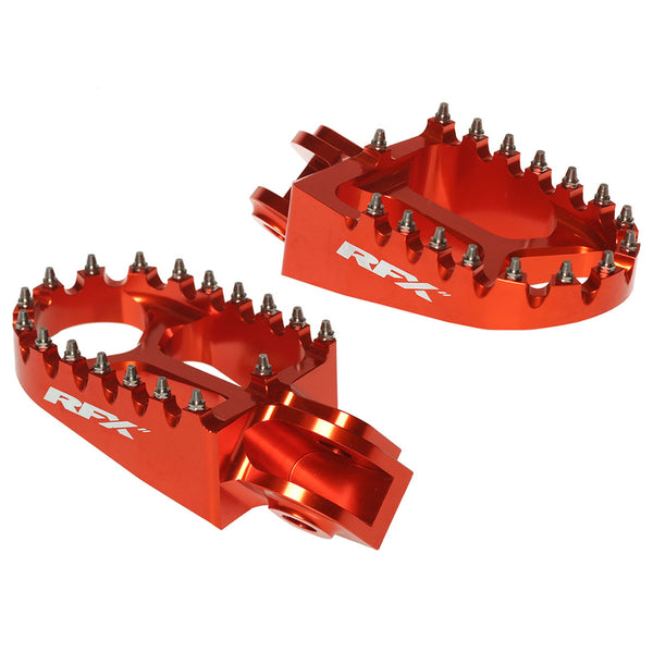 RFX Pro Footrests (Orange) FXFR5010099OR 
