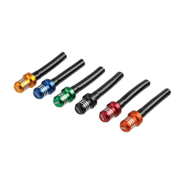 RFX Gas Tank Valve - Shorty Inc 1 Way Cap (Orange) FXVT1000055or