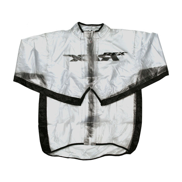 RFX Sport Wet Jacket (Clear/Black) Size Youth Size M (8-10) FXWJ101YM55BK