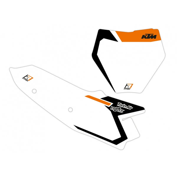 Blackbird KTM Placa de número gráfica - KTM SX/SXF 6510N