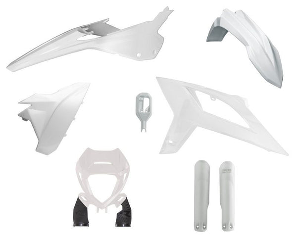 Réplica Racetech Kit de plástico-beta RR (branco) R-Kitbet-BN0-620