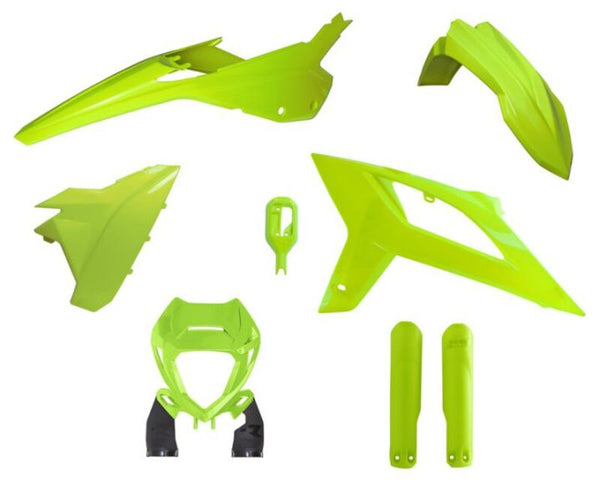 Kit de plástico réplica RACETECH RR (amarelo neon) R-Kitbet-GF0-620
