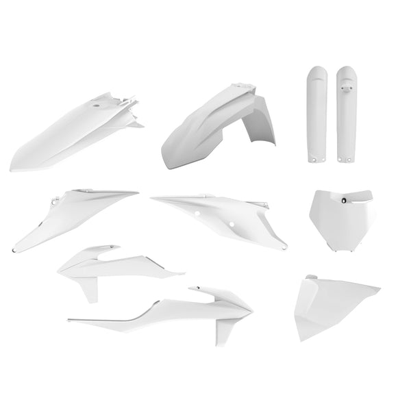 Police Port Plastic Kit White - KTM SX/SX -F 91013