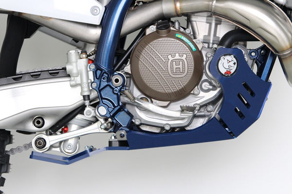 AXP XTEM Skid Plate com proteção de ligação da suspensão - PhD 8mm AX1663