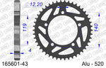 Afam Aluminium traseiro falado 165601 - 520