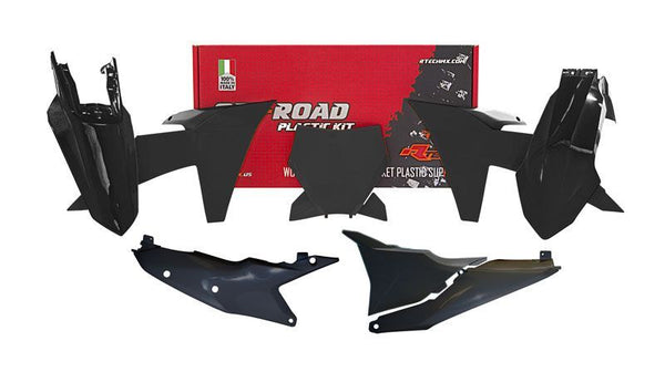 Kit de plástico RACETECH KTM-BLACK (R-KITKTM-NR-023)