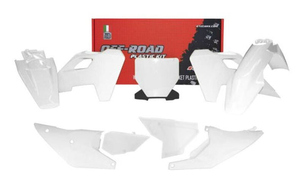 Kit de plástico racetech 7 partes-brancas para Husqvarna (R-KithSQ-BN0-523)