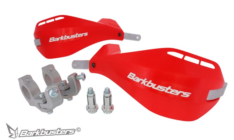 Barkbusters ego Guards de mão de dois pontos Red (Tapered) ego-205-00 rd