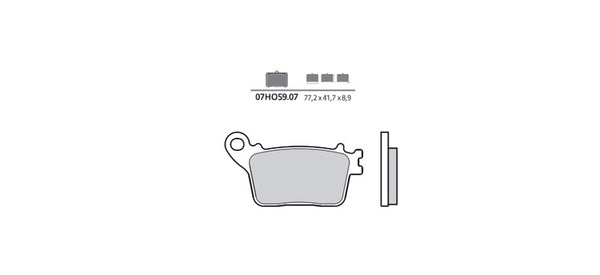 Brembo Carbon Ceramic Breai Pachots - 07HO5907 07HO5907