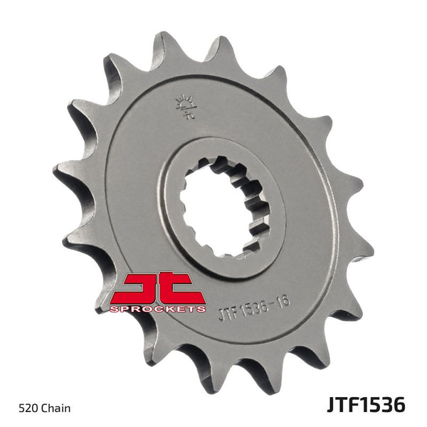 JT Sprock's Steel Noise -Free Front Sprock 1536 - 520 JTF1536.16RB