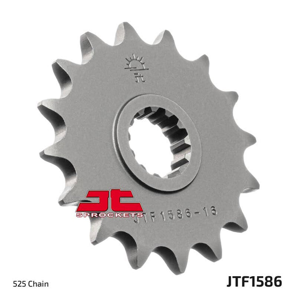 JT Sprock's Steel Noise -Free Front Sprock 1586 - 525 JTF1586.16RB