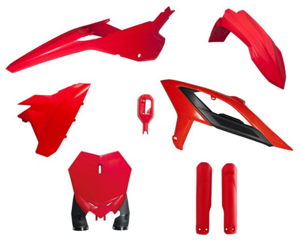 Kit de plástico Racetech 6 peças-vermelho (R-Kitbet-RS0-624)
