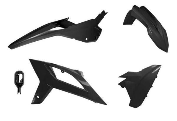 Kit de plástico racetech 4 partes-preto para beta (R-Kitbet-NR0-520)