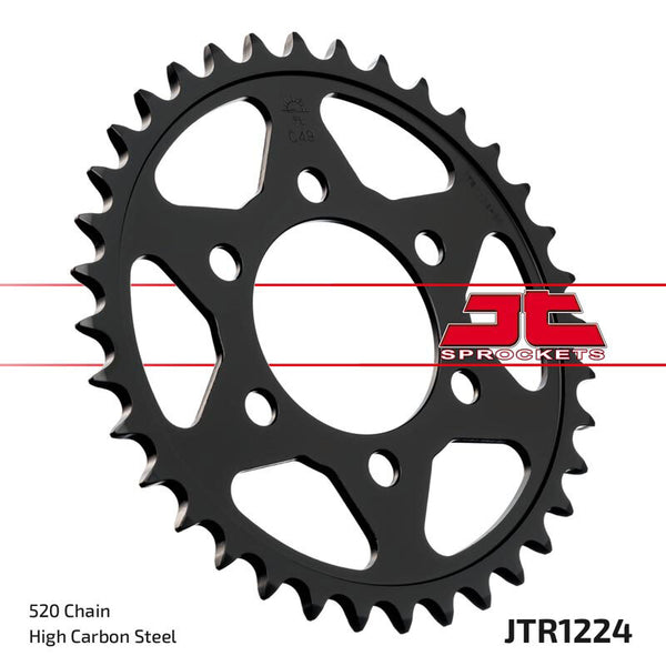 JT Sprock's Steel Standard Rear Sprock 1224 - 520 JTR1224.36