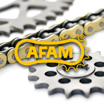 Kit de corrente AFAM 415F 11/43 Padrão - Sprock traseiro padrão